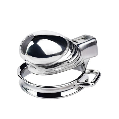 Metal Penis Shaped Chastity Cage