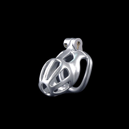 3D Printed Male Chastity Cage – Lightweight Penis Lock with 5 Rings for Erection Control & Bondage Fun