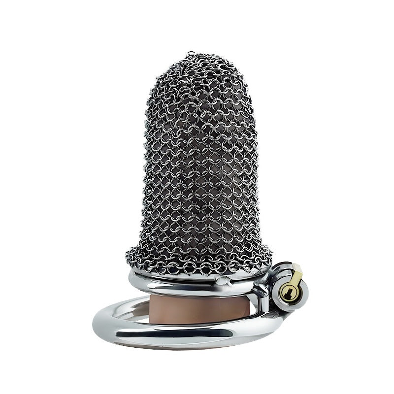 Jaula de castidad de malla: armadura de fantasía medieval para tus batallas más privadas