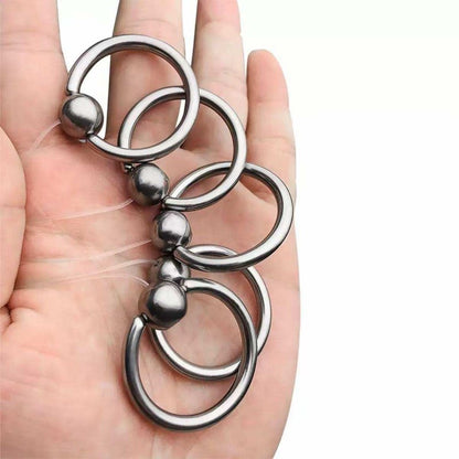 Capsule-Shaped Prostate Massager with Nylon Cord and Pull Ring