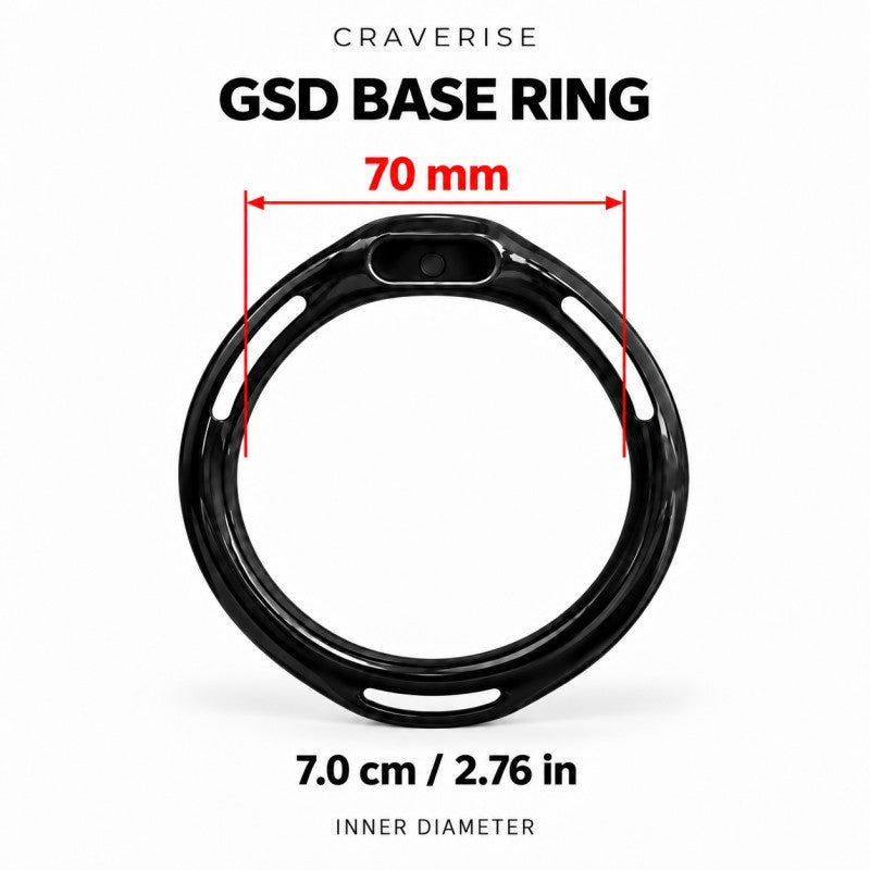 Large Chastity Cage Base Ring – 65mm / 70mm