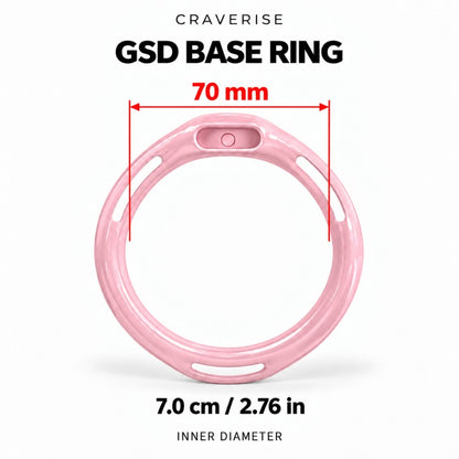 Large Chastity Cage Base Ring – 65mm / 70mm