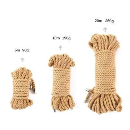 Shibari Bondage Rope, 5-10-20m - ''The knot''