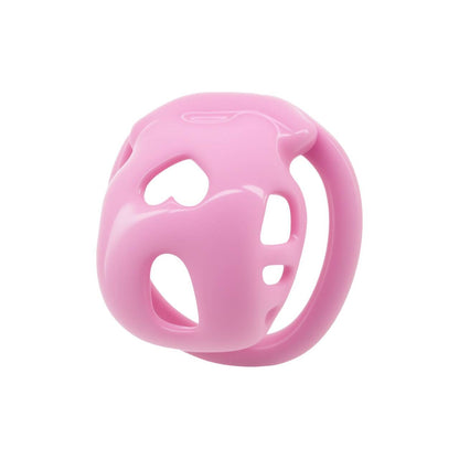 Heart-Detail Ventilated Chastity Cage | Lightweight Resin Control Device