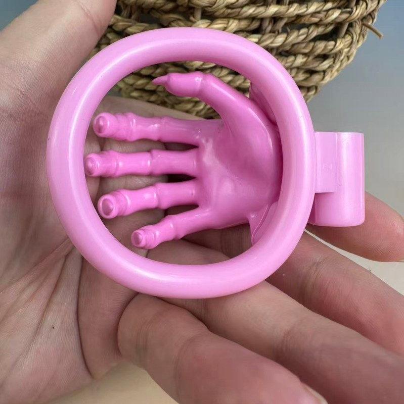 Skeleton Hand Chastity Cage – Lightweight Resin Male Chastity Device