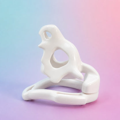 Dinosaur Fossil Skull Chastity Cage – Biomechanical Resin Design 🦴