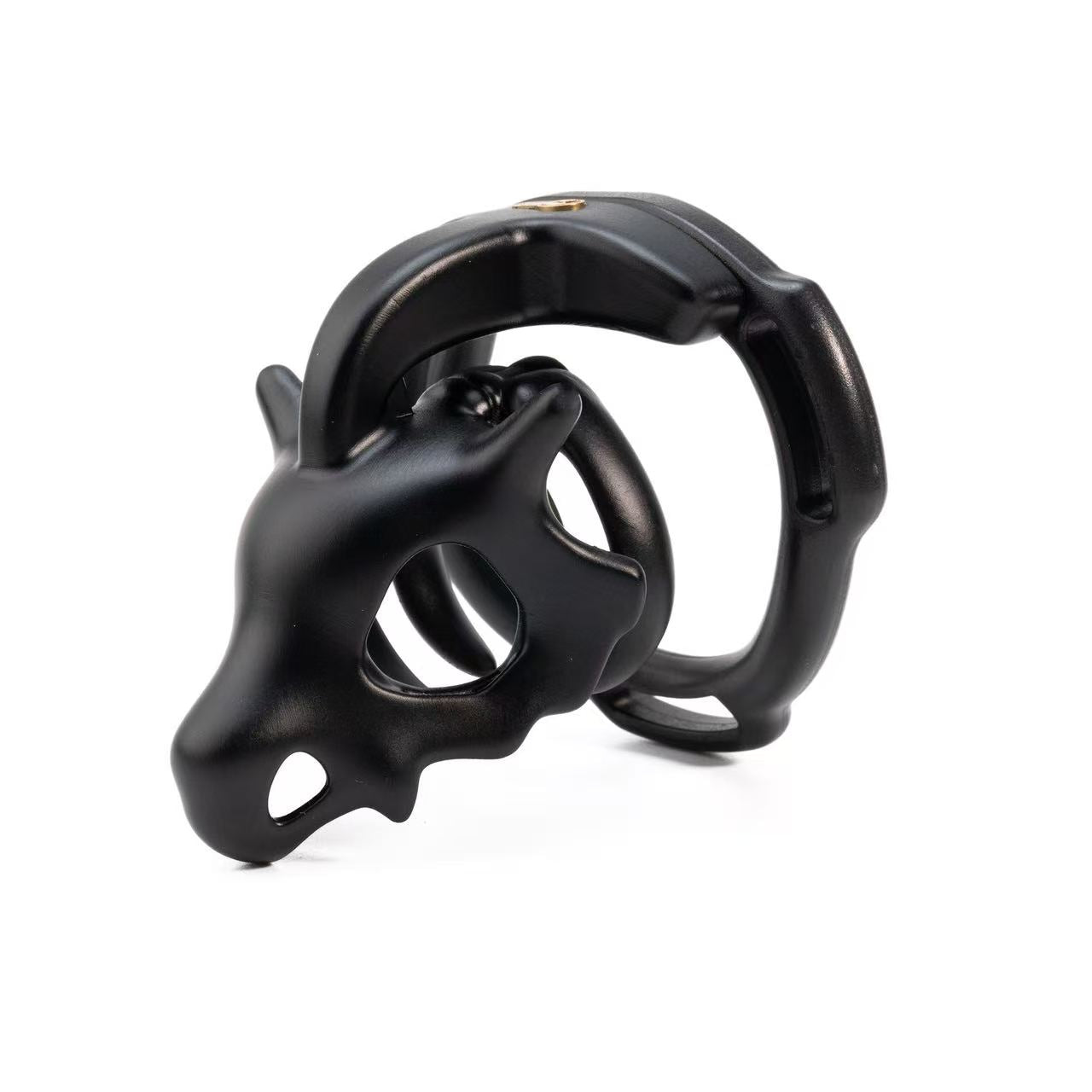 Dinosaur Fossil Skull Chastity Cage – Biomechanical Resin Design 🦴