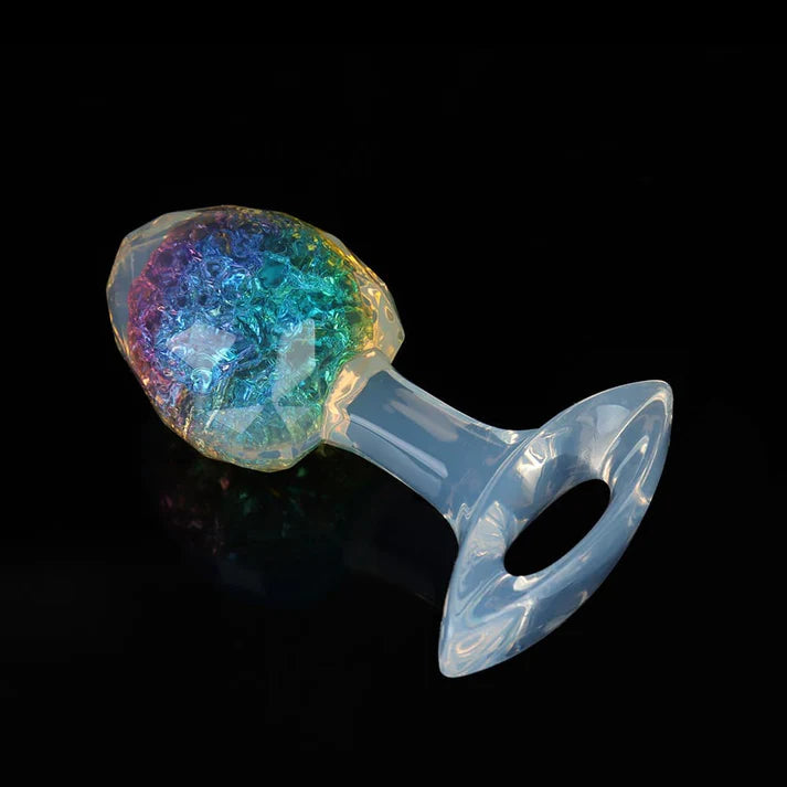 Tapones de mantequilla de cristal de diamante - 9 colores