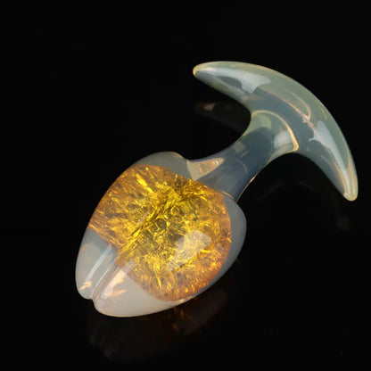 Tapón de mantequilla de cristal de brotes de soja - 9 colores