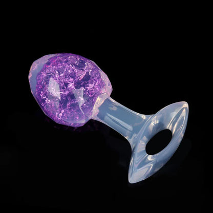 Tapones de mantequilla de cristal de diamante - 9 colores