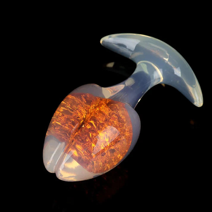 Tapón de mantequilla de cristal de brotes de soja - 9 colores