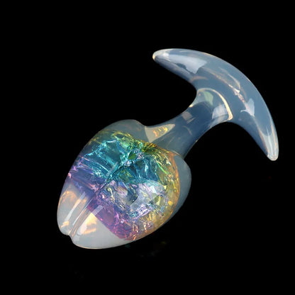 Tapón de mantequilla de cristal de brotes de soja - 9 colores