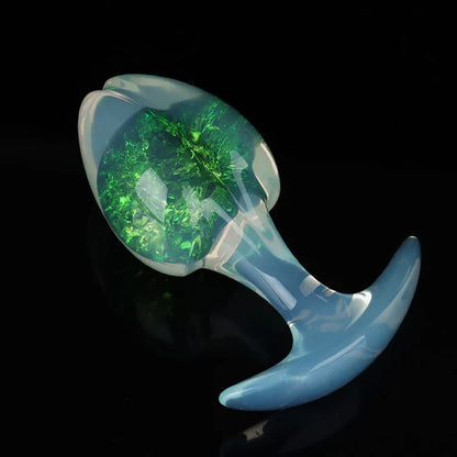 Tapón de mantequilla de cristal de brotes de soja - 9 colores