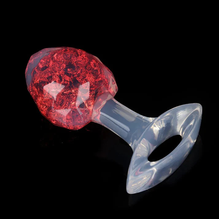 Tapones de mantequilla de cristal de diamante - 9 colores