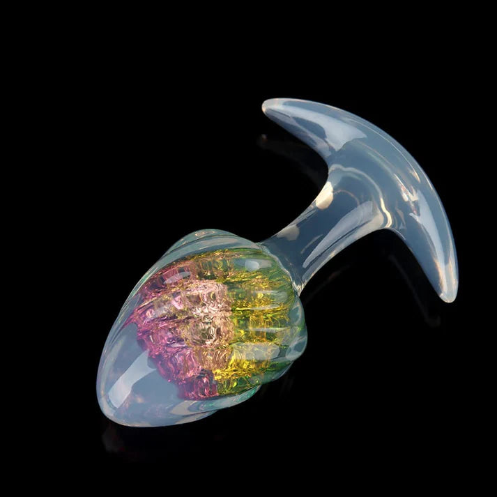 Tapón de mantequilla de cristal para helado - 9 colores