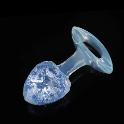 Tapones de mantequilla de cristal de diamante - 9 colores