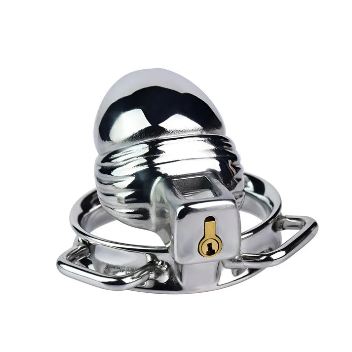 Metal Penis Shaped Chastity Cage