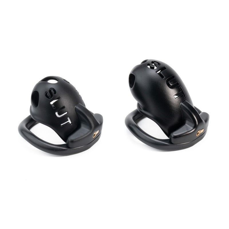 SLUT Compact Male Chastity Cage