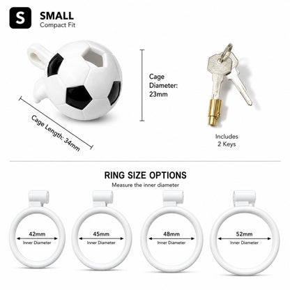 Soccer Ball Chastity Cage – World Cup Edition