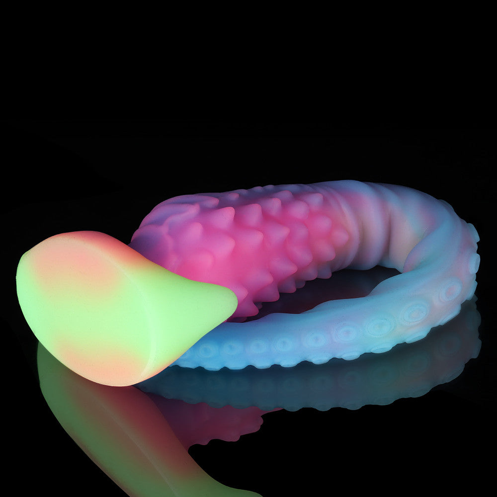 Sailing Octopus Tentacle Dildo – Multi-Color Blue, Pink, Purple