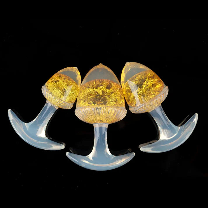 Chestnut Crystal Butter Plugs - 9 Colors