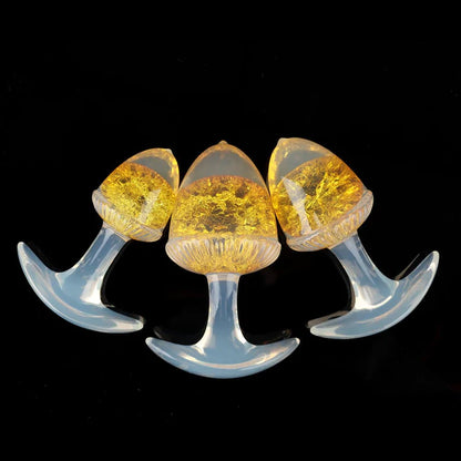 Chestnut Crystal Butter Plugs - 9 Colors