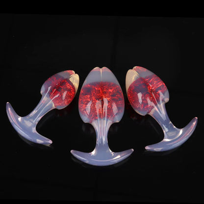 Tapón de mantequilla de cristal de brotes de soja - 9 colores