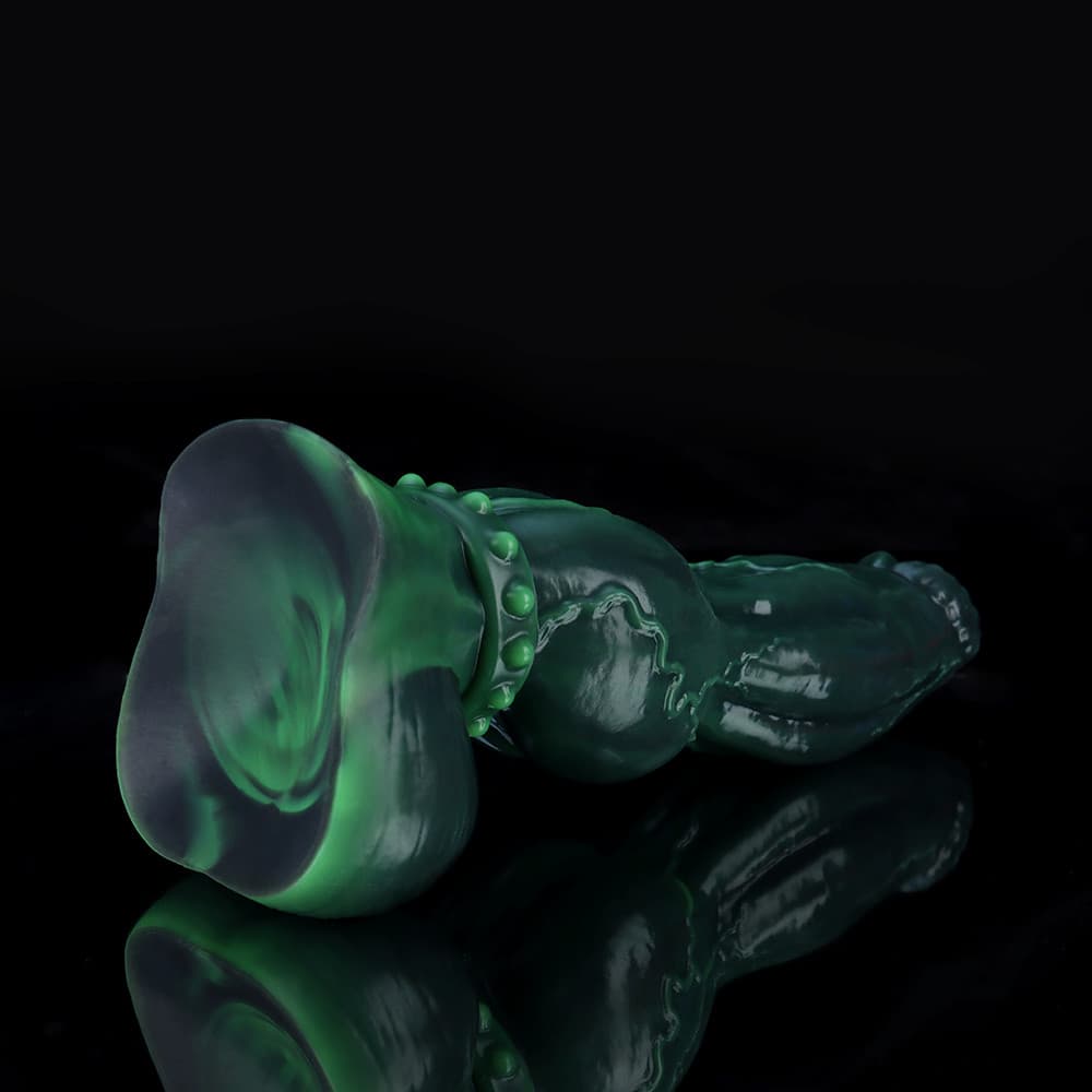 Consolador Venom Green Knot