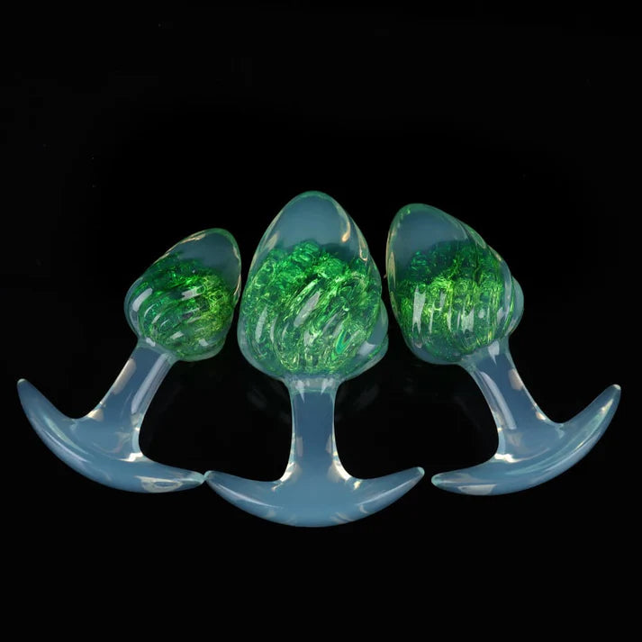 Tapón de mantequilla de cristal para helado - 9 colores