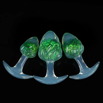 Tapón de mantequilla de cristal para helado - 9 colores