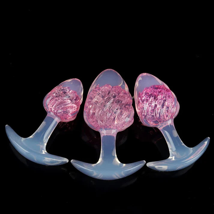 Tapón de mantequilla de cristal para helado - 9 colores