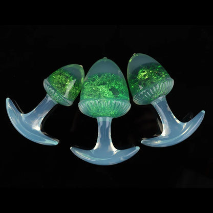 Chestnut Crystal Butter Plugs - 9 Colors