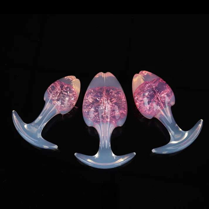 Tapón de mantequilla de cristal de brotes de soja - 9 colores