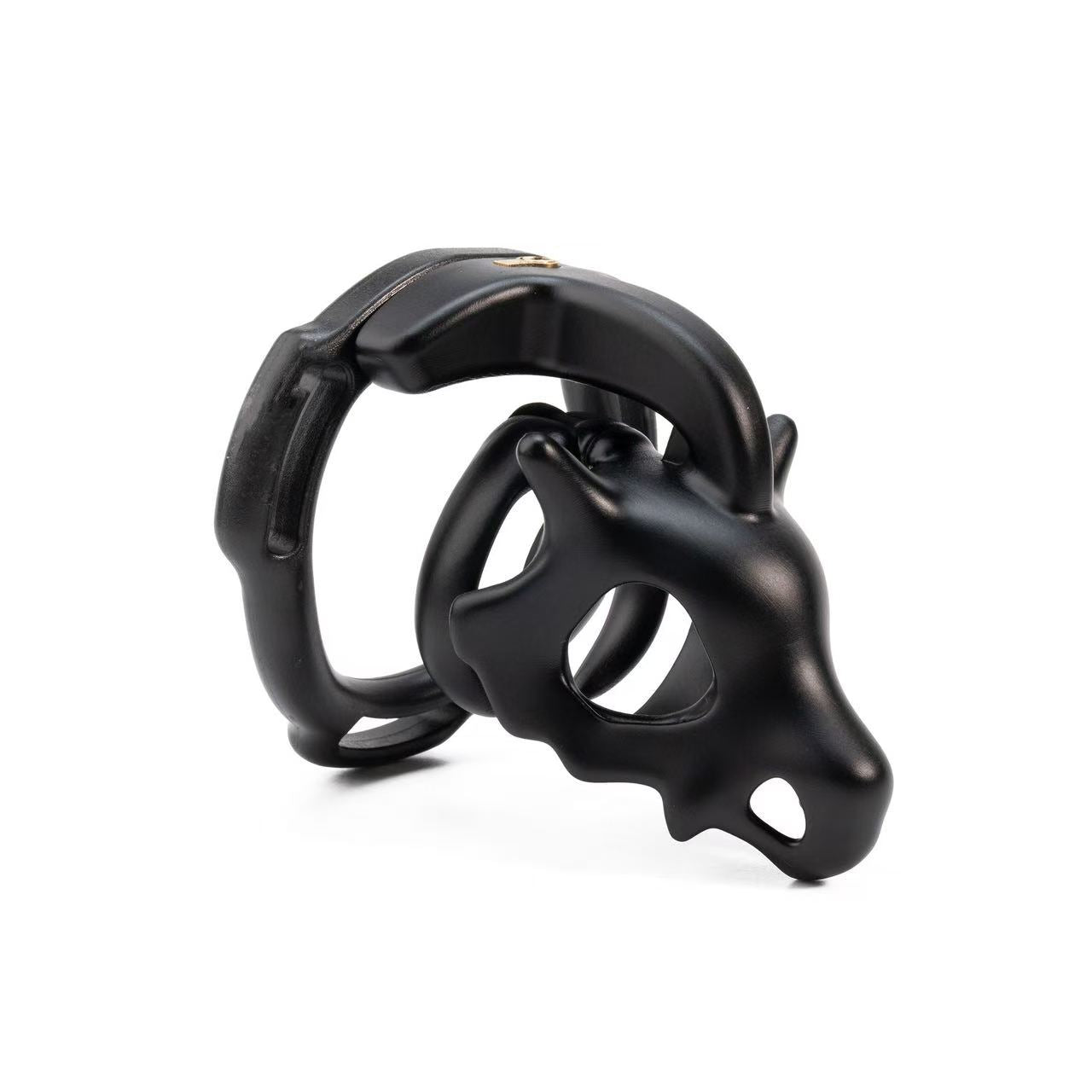 Dinosaur Fossil Skull Chastity Cage – Biomechanical Resin Design 🦴