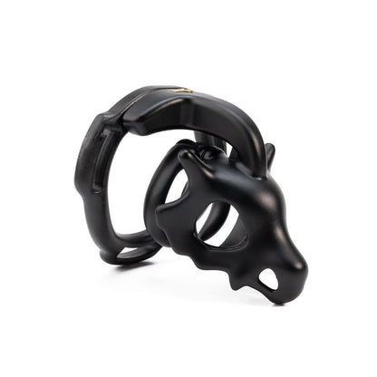 Dinosaur Fossil Skull Chastity Cage – Biomechanical Resin Design 🦴