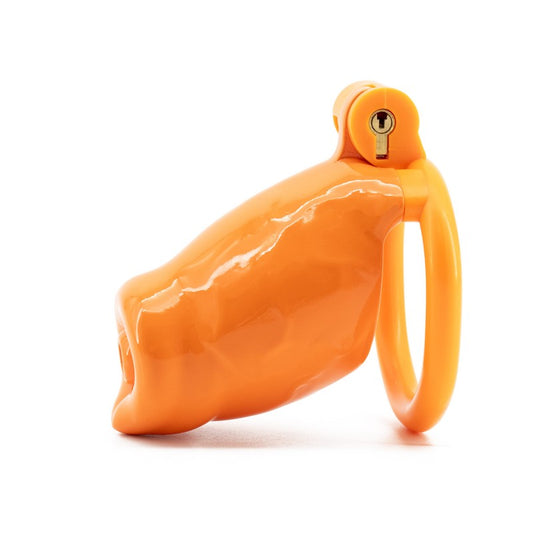 Jaula para pene de perro con textura de vena realista, varios tamaños | Opciones de color | Diseño de vena realista | Material de resina ligera