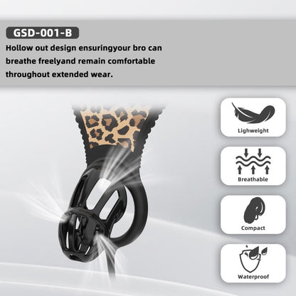 Modular Silicone Chastity Cage System | Remote Control Vibration & Adjustable Wearable Design (GSD D2)
