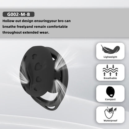 Recessed Silicone Chastity Cage for Men | Ergonomic Inward Design Wearable Device with Remote Vibration & Adjustable Fit System