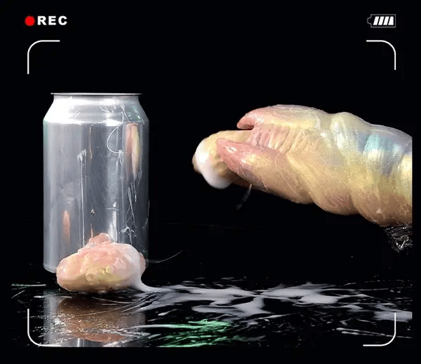 Edwiin Colorful Inflatable Ovipositor Dildo with 4 Eggs – Silicone Fantasy Egg Laying Toy