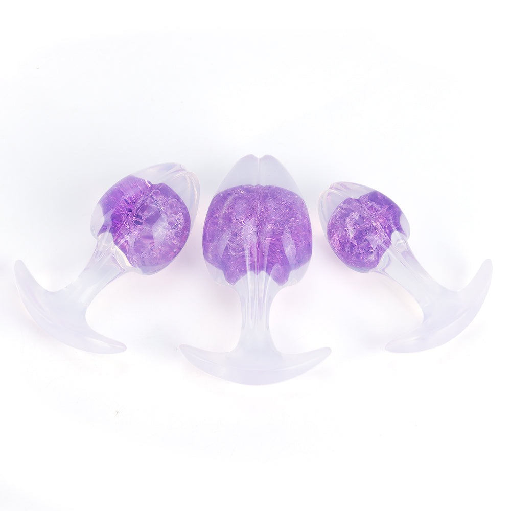 Bean Sprout Crystal Butter Plug- 9Colors