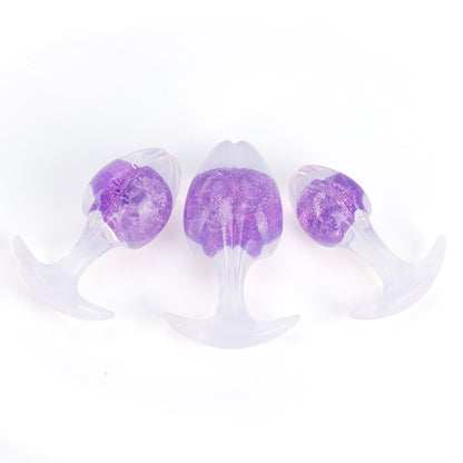 Bean Sprout Crystal Butter Plug- 9Colors