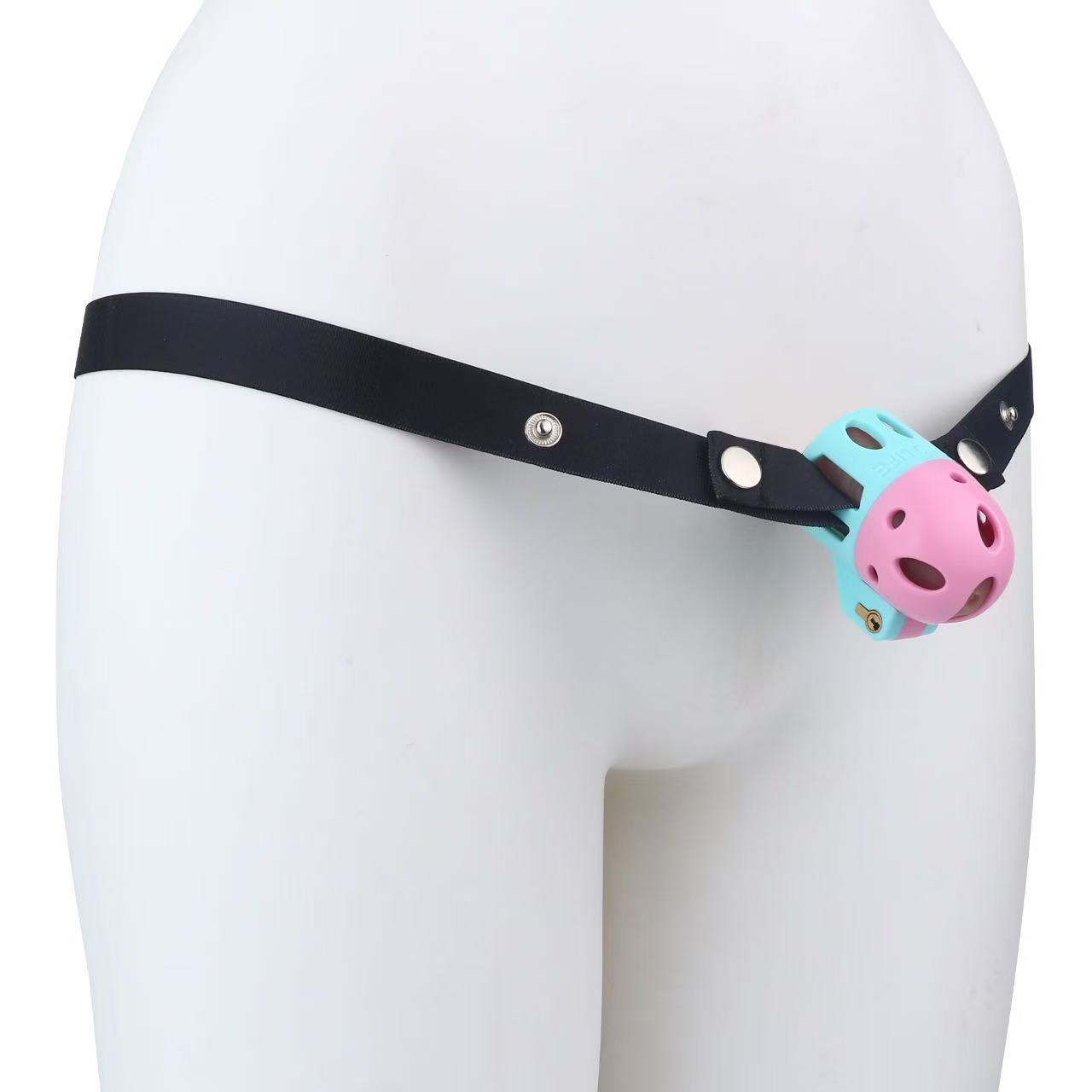 Ringless Male Chastity Cage – Coronal Sulcus Lock Design | Clasp-Free Chastity Cage