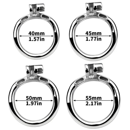 Stainless Steel Base Ring for Compatible Chastity Cages | Model K14