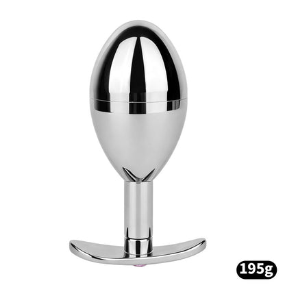 Stainless Steel Hidden Key Box Butt Plug