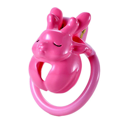 Resin Deer Chastity Cage with Waist Strap