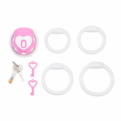Heart Paw Protective Chastity Lock