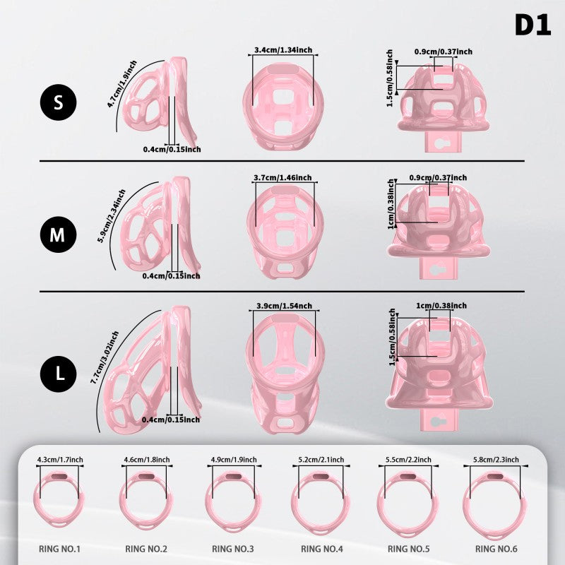 Cobra Upgrade Chastity Lock System | GSD Compatible Modular Ring Design