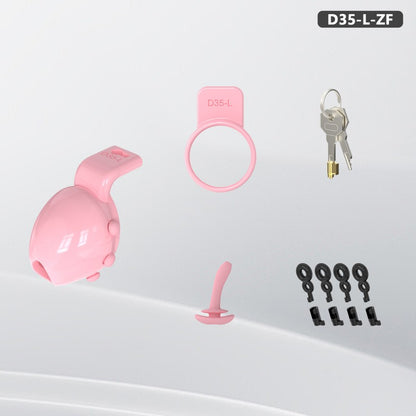 Ringless Head-Enclosing Chastity Lock