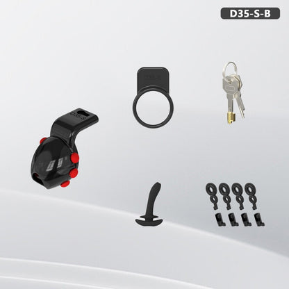 Ringless Head-Enclosing Chastity Lock