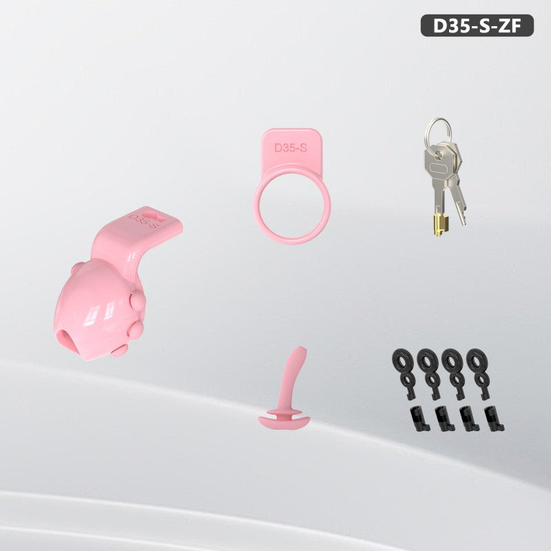 Ringless Head-Enclosing Chastity Lock